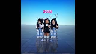 my roblox avatars throughout the years (2024-2020)