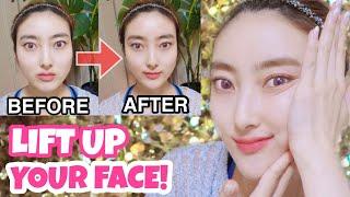 Full Face Lifting Massage For Glowing Skin, Slim Face, Look YoungerYOU MUST TRY!