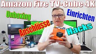 Amazon Fire TV-Cube 4K - Unboxing - Einrichten - Anschlüsse - Hacks | Willi-0815