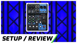 Yamaha MG06X Audio Mixer | Overview, Setup, & Review