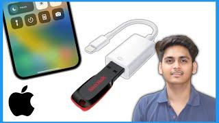 How to Connect otg to iPhone | iPhone Me otg Kaise Connect Kare 13 14 15 Pro