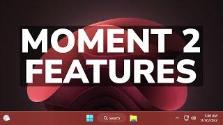 New Windows 11 Update 22621.900 - Moment 2 Features in the Main Release and more