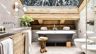 48 Rustic Bathroom Design / Contemporary Bathrooms with Rustic Charm