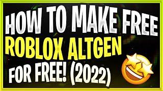 How To Make Your Own AltGen On Roblox! (WORKING 2023)