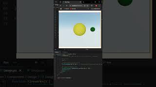 3D animation in react js  #coding #programming