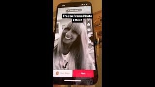 TIKTOK FREEZE FRAME PHOTO EFFECT