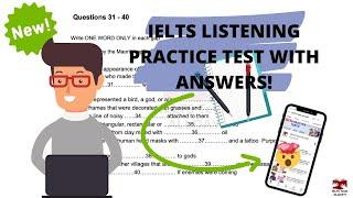 IELTS LISTENING  PRACTICE TEST WITH ANSWERS | MUST TRY  | BC/IDP 