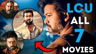 LCU Explained : All 7 Movies of LCU ( Released + Upcoming )