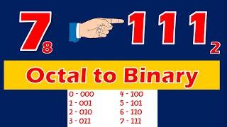 Octal to Binary Conversion with Radix Point