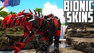 HOW TO GET BIONIC SKINS | Rex & Giga Bionic Skins | Ark: Survival Evolved