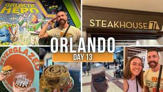 Magic Kingdom, Gaston's Tavern, Disney Springs & Steakhouse 71  | Walt Disney World Day 13