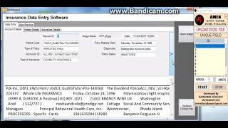 insurance data entry Filling Auto Typer and Automatic Form Filler