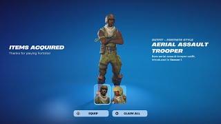 I Was WRONG About The OG Aerial Assault Trooper  (Fortnite Gameplay & Review)