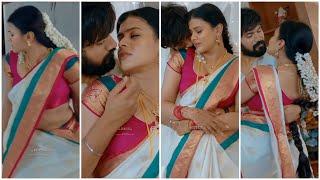 Navel kissing || Navel pressing || Navel licking || First night sex  || Couple romance || Desi sex