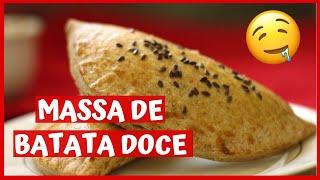 Pastel SAUDÁVEL Com MASSA de Batata Doce - Rápido e Fácil de Fazer