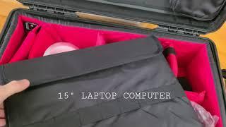 A-MoDe LID1519SC 15" laptop Lid Organizer fits Pelican1510 1535 Nanuk935