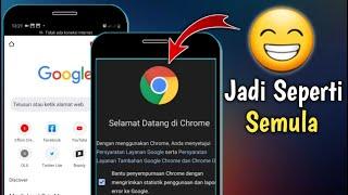 Cara Reset Google Chrome  Ke Pengaturan Awal Di HP Android