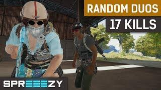 sprEEEzy's Comeback PUBG Game | Random Duo Epic Win