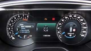 Ford Mondeo 2015 Information Displays Dashboard