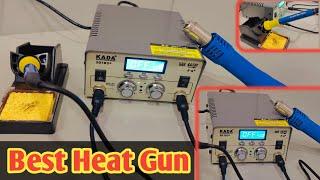 kada 2018d+ best smd rework station pakistan hot air gun soldering iron station mobile || MST