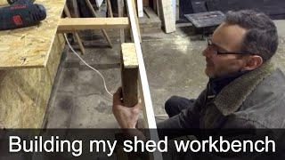 Building a worktop/workbench in my shed…