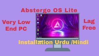 Phoenix OS Abstergo OS 1.0 Lite New Lag free Mod Version installation with explanation Urdu/Hindi