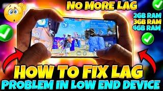 How To Fix Lag Problem In Low End Device || Garena Free Fire Max