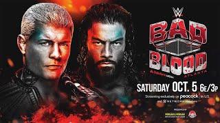 FACCE DA CHOP - WWE Bad Blood 2024: Le Nostre Previsioni!