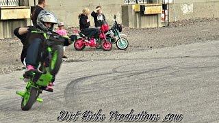 FIDDY PIT BIKE STUNTING @ SHADY JACK'S SALOON - RANDO'S RIDE BONUS FOOTAGE