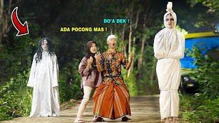 Prank Pocong Terlucu ! Niat Do'a malah dipeluk Kuntilanak ! Kocak Ngakak 