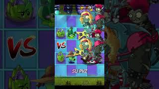 Pvz 2 - Primal Peashooter Team Vs Pea Pod Team Vs Zombie Team #shorts