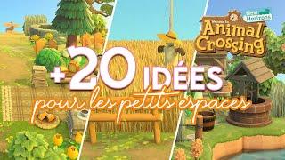 +20 IDÉES POUR DÉCORER LES PETITS ESPACES  - ANIMAL CROSSING NEW HORIZONS