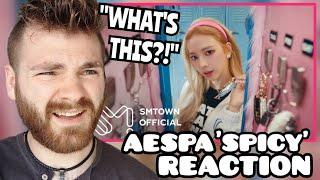 First Time Hearing aespa 에스파 'Spicy' MV | REACTION!