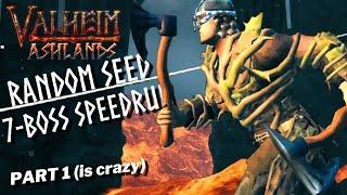 Hey it's a Speedrun! Part 1/2 | Valheim Speedrun