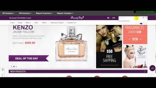 Nice Magento Beauty Shop Template