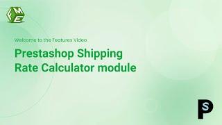 PrestaShop Shipping Rate Calculator Module | Accurate Delivery Costs