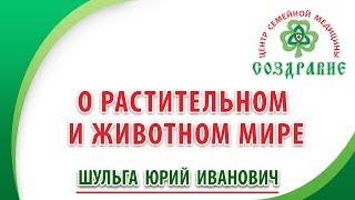 О растительном и животном мире. Юрий Шульга. Центр семейной медицины «Создравие».