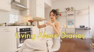 Living Alone Diaries | Simple and casual days in my life, bedroom and kitchen decor!