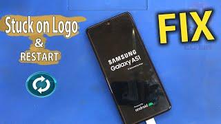 Samsung A51 (A515F) Stuck on logo/Auto restart solution FIX FULL GUIDE