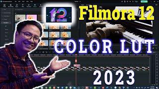 How to use Color Lut in Filmora 12