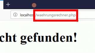 PHP-Teil 4: Währungsrechner