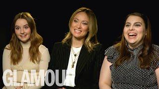 "Smart Girls Are Horny!" Booksmart's Olivia Wilde, Kaitlyn Dever & Beanie Feldstein | GLAMOUR UK