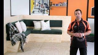 How to Build Bench Seats with Storage | Mitre 10 Easy As DIY