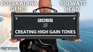 Boss Katana GEN 3 Head - Creating High Gain tones