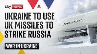 Starmer allows UK missiles to be used for attacks inside Russia | Ukraine war