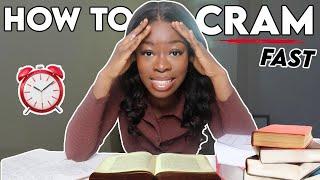 How to CRAM everything FAST and REMEMBER it for exams ‍️  | Grade 9/A* Tips