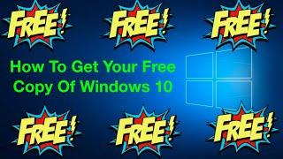 Windows Tutorial - How To Get Windows 10 For Free