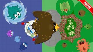 Mope.io GOLDEN EAGLE Trolling I Mini Blue Whale To Volcano I Funny Mope.io Moments