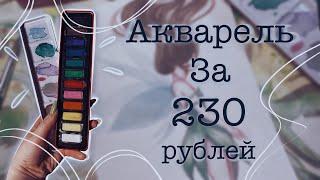 Акварель за 230 рублей | Обзорчик