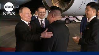 Putin makes rare visit to North Korea to meet with Kim Jong Un